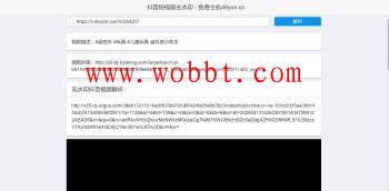 最新抖音无水印解析PHP源码-星来资源网