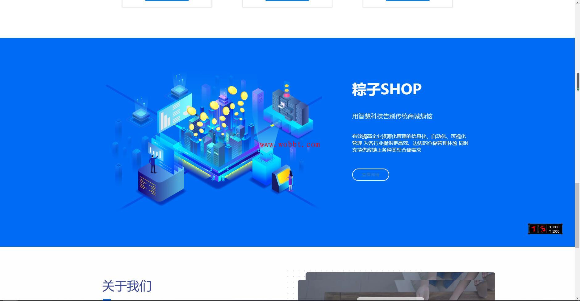 最新粽子实物商城纯净官网展示源码 无后台-星来资源网