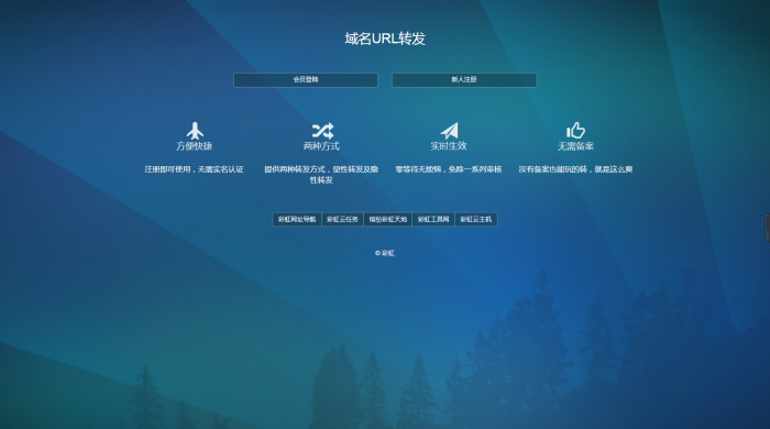 PHP域名url转发源码支持隐性转发-星来资源网
