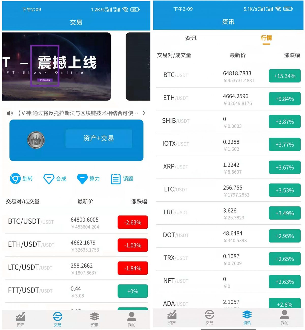 FORTAI区块交易中心/FT-TOKEN-星来资源网
