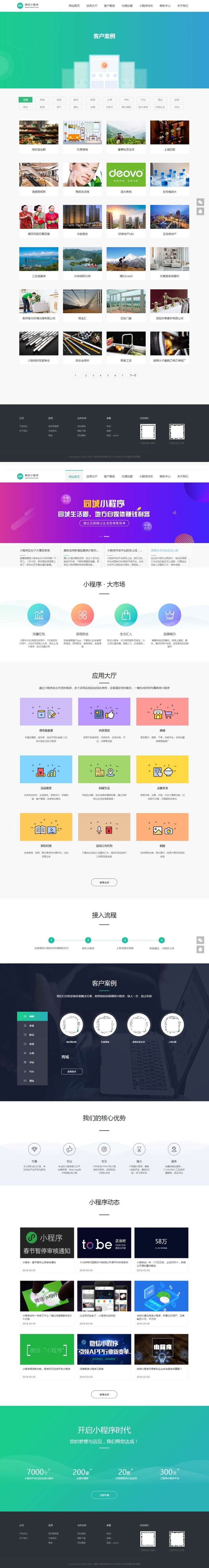 微信小程序开发代理展示销售网站源码（手机同步）产品介绍-星来资源网